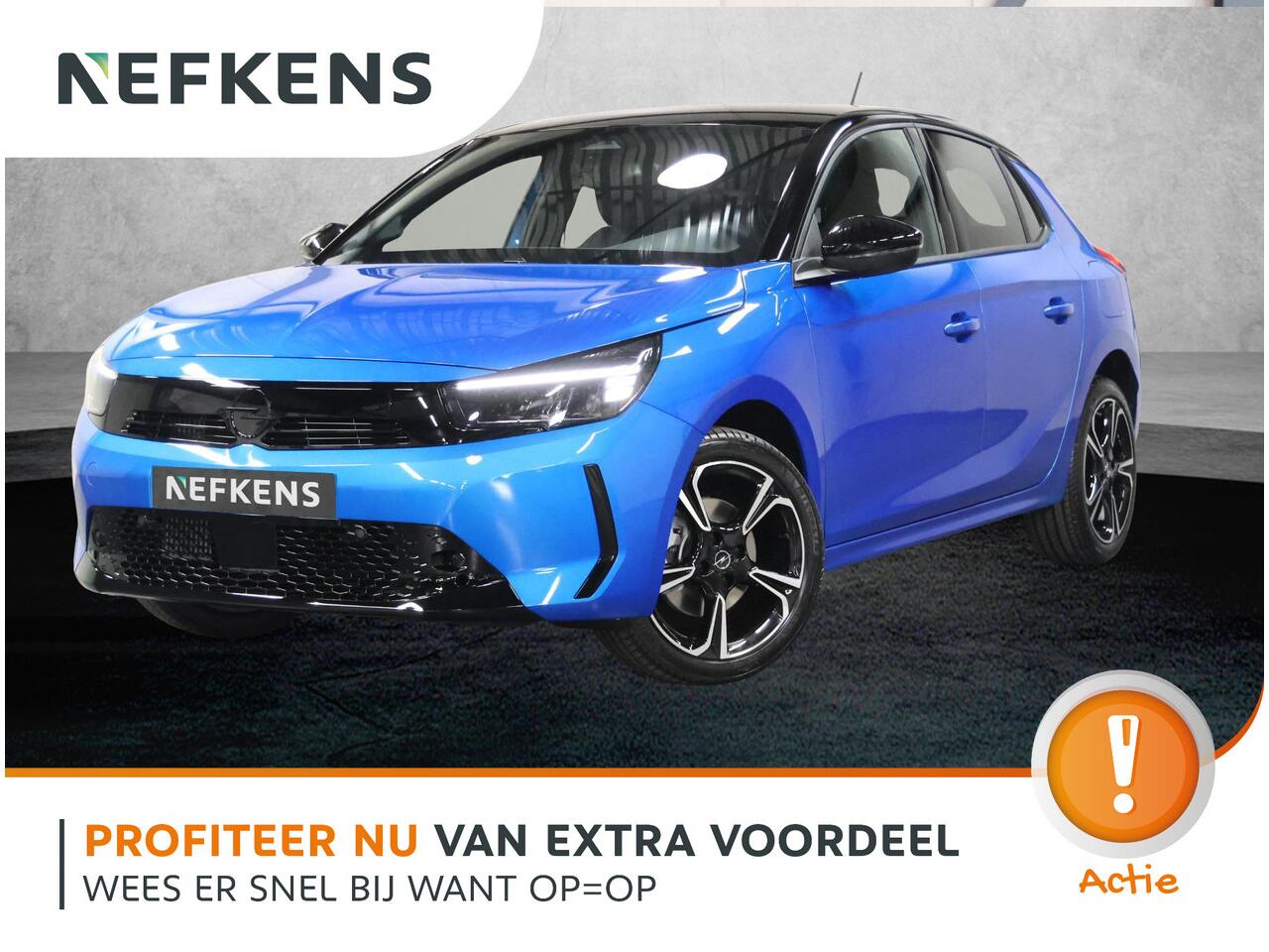 Opel CORSA 1.2 Turbo Yes | Incl. ¤3.349,- Korting! | Stuurverwarming | CruiseControl | AppleCarPlay/AndroidAuto | Airco | Regensensor | Parkeersensoren Achter |