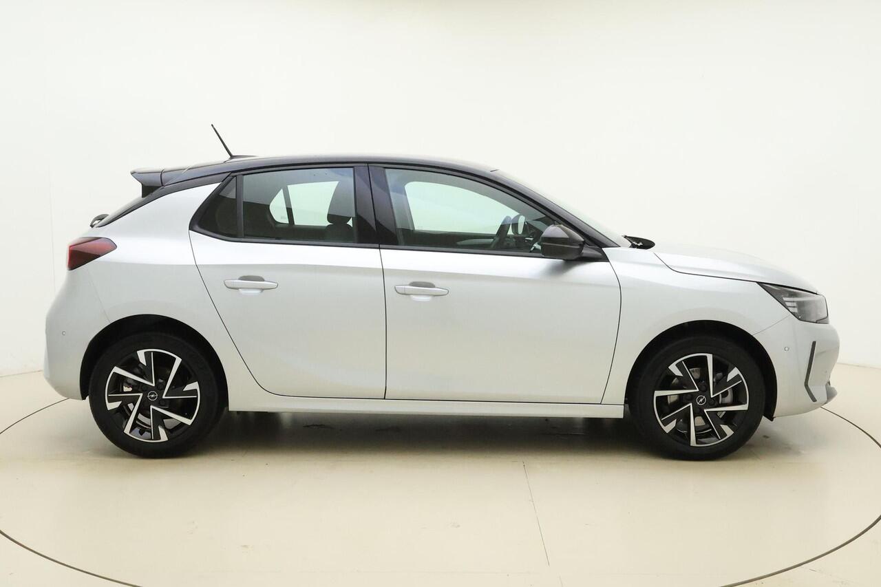 Opel CORSA 1.2 Turbo Hybrid GS Automaat | Navigatie via Carplay | Camera | Stoel & Stuurverwarming | Parkeersensoren | Lichtmetalen velgen | Zwart dak