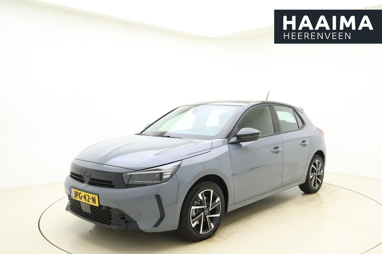 Opel CORSA 1.2 Turbo 110pk Hybrid GS Automaat | Navigatie via Carplay | Camera | Stoel & Stuurverwarming | Parkeersensoren | Zwart dak