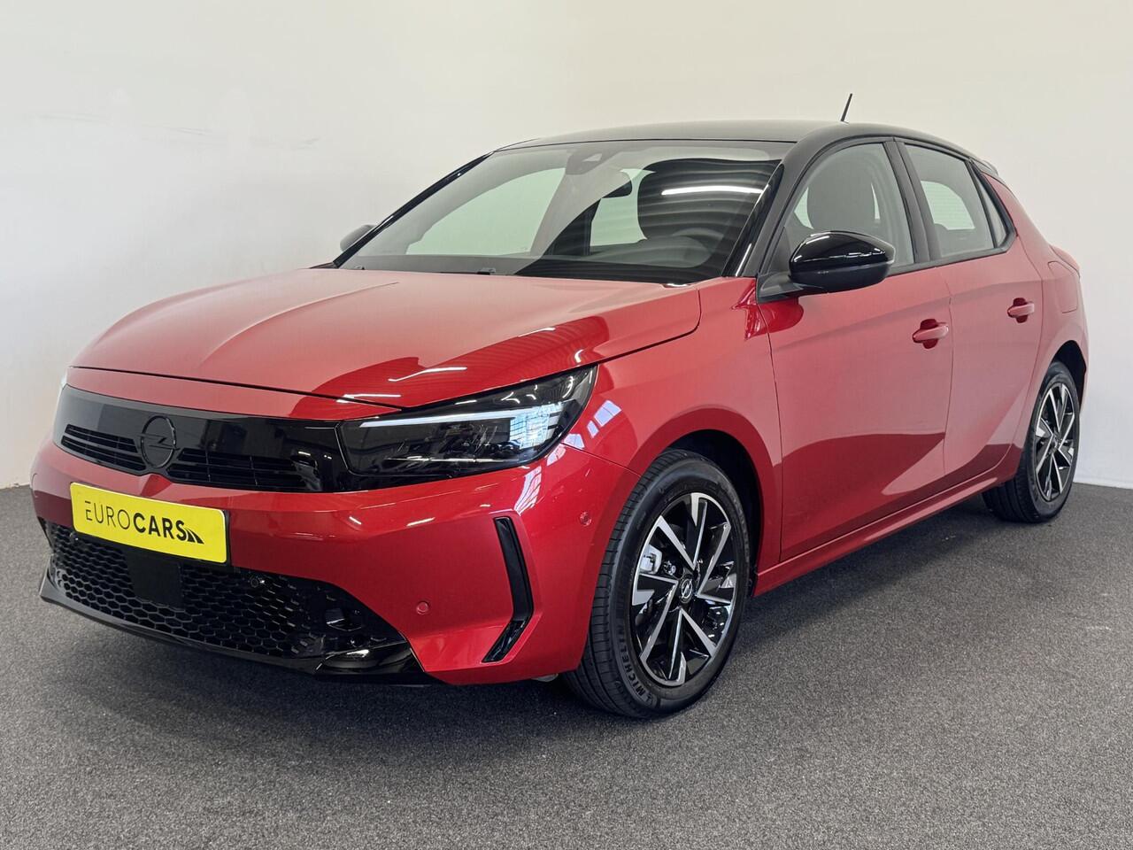 Opel CORSA 1.2 Turbo Hybrid 100pk GS Automaat Navigatie Apple Carplay/Android Auto Camera Parkeersensoren Cruise Control Dodehoek assistent Airco Lichtmetalen velgen Virtual Cockpit Getinte ramen