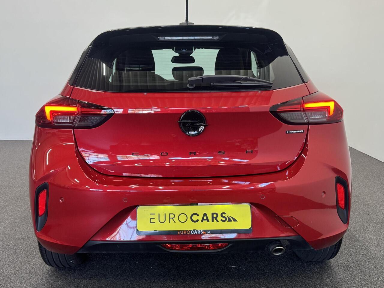 Opel CORSA 1.2 Turbo Hybrid 100pk GS Automaat Navigatie Apple Carplay/Android Auto Camera Parkeersensoren Cruise Control Dodehoek assistent Airco Lichtmetalen velgen Virtual Cockpit Getinte ramen
