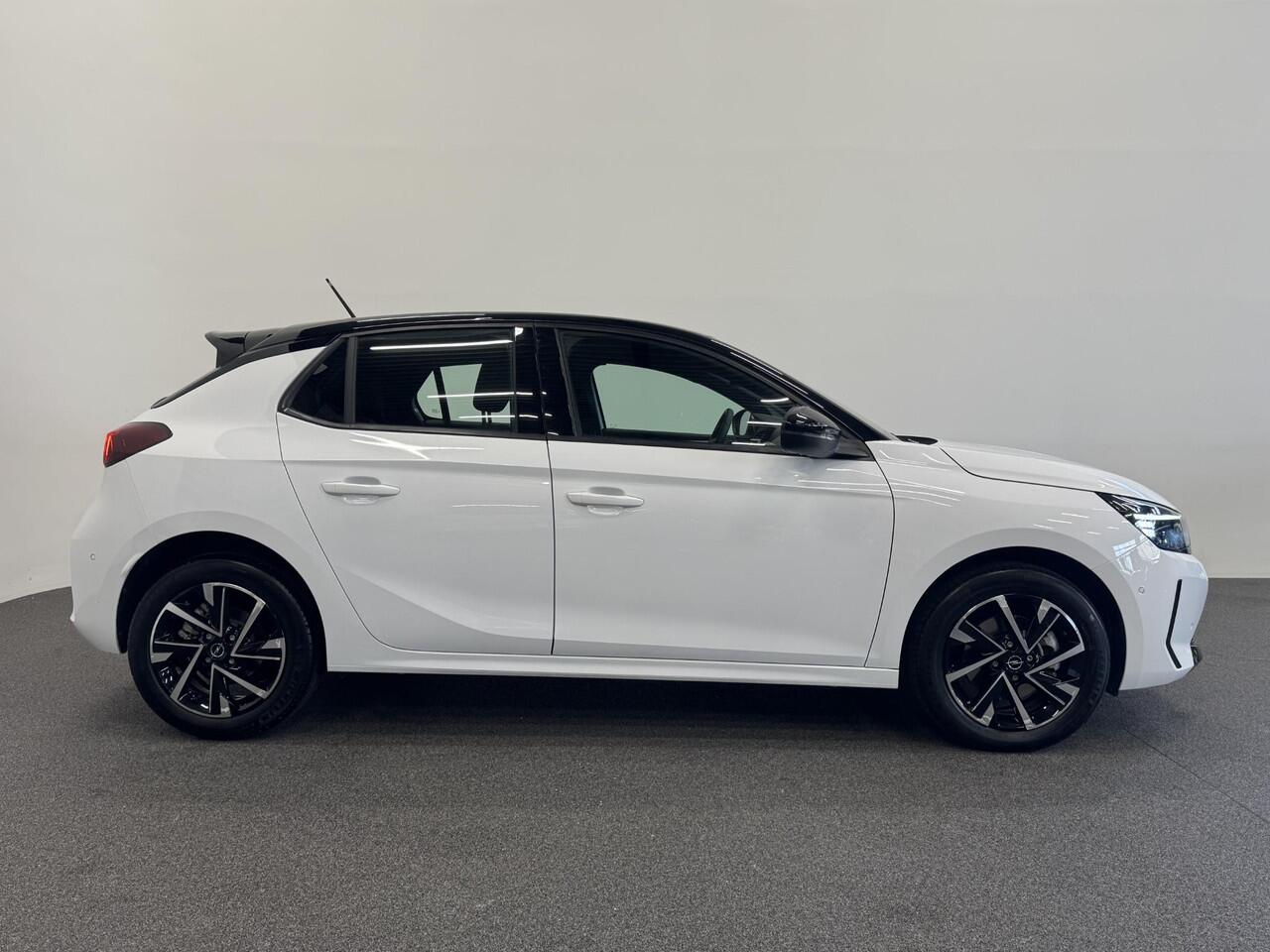 Opel CORSA 1.2 Turbo Hybrid 100pk GS Automaat Navigatie Apple Carplay/Android Auto Camera Parkeersensoren Cruise Control Dodehoek assistent Airco Lichtmetalen velgen Virtual Cockpit Getinte ramen