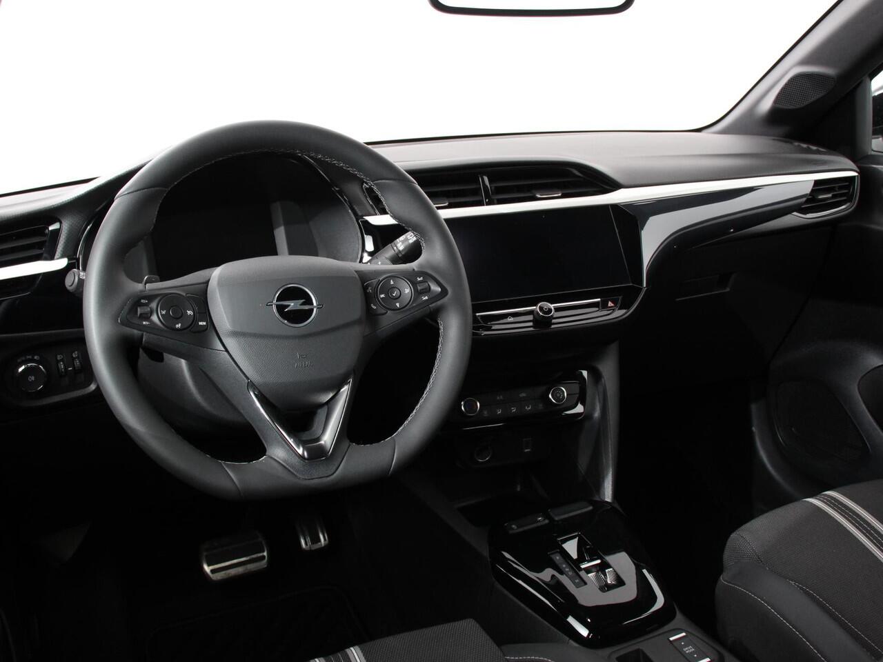 Opel CORSA 1.2 Turbo Hybrid 100pk GS Automaat Navigatie | Apple Carplay/Android Auto | Camera | Parkeersensoren | Cruise Control | Dodehoek assistent | Airco | Lichtmetalen velgen | Virtual Cockpit