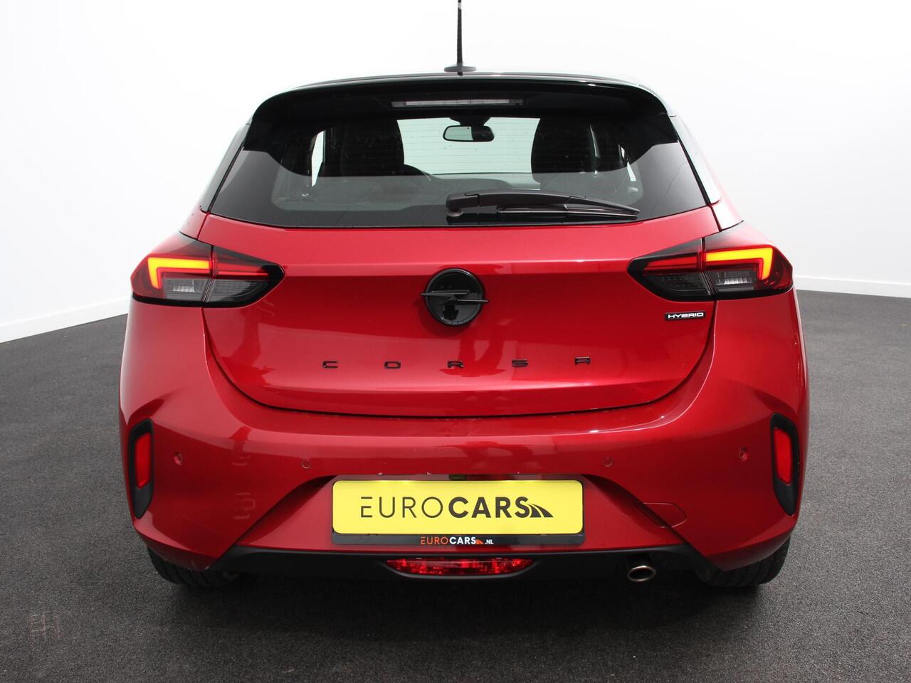Opel CORSA 1.2 Turbo Hybrid 100pk GS Automaat Navigatie | Apple Carplay/Android Auto | Camera | Parkeersensoren | Cruise Control | Dodehoek assistent | Airco | Lichtmetalen velgen | Virtual Cockpit