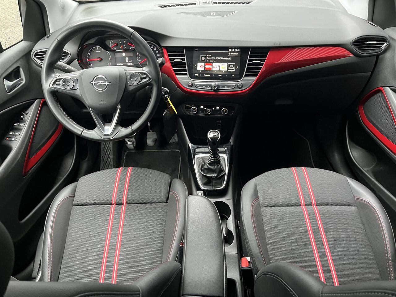 Opel Crossland GS 1.2 Turbo 110pk | AGR-STOEL | 180° CAMERA | NAVI | TWO-TONE | PARKEERSENSOREN | ISOFIX |