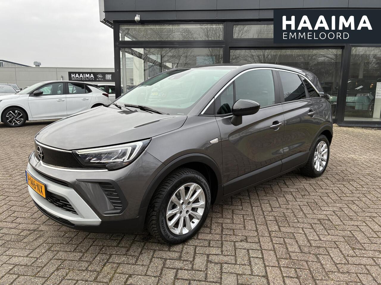 Opel Crossland 1.2 Turbo Elegance | Climate control | Navigatie | Camera | Parkpilot | Cruise control | Trekhaak | LM-Velgen | Elektrisch Pakket