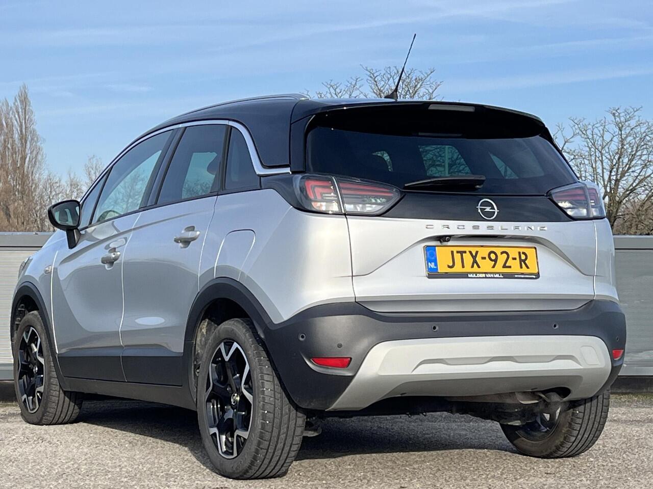 Opel Crossland Ultimate 1.2 Turbo 110pk | 180° CAMERA+SENSOREN | ALCANTARA/LEDER | AGR-STOELEN | NAVI | DAB+ | ISOFIX | FULL LED | LAGE KM | TWO-TONE | KEYLESS |