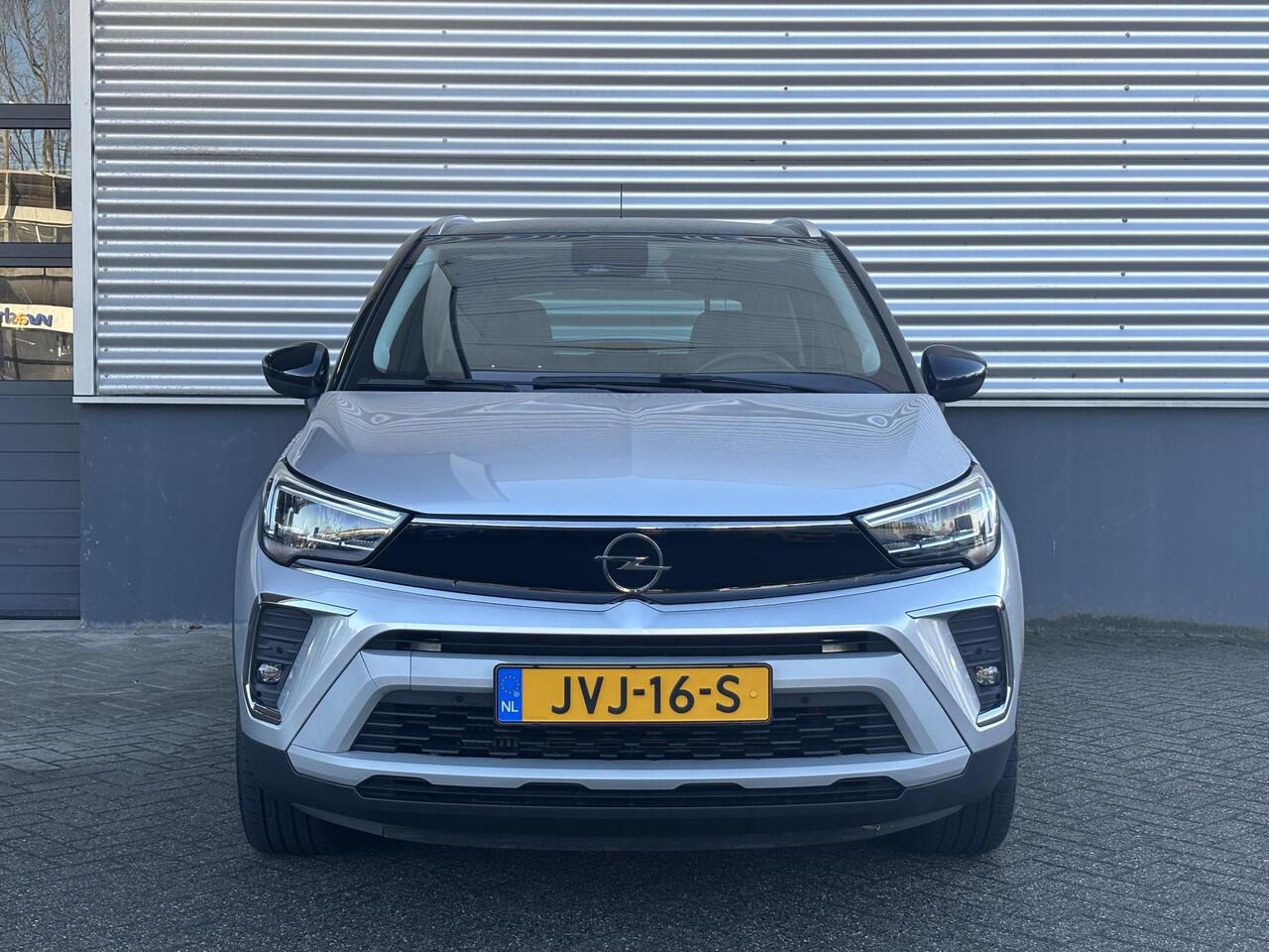 Opel Crossland Ultimate 1.2 Turbo 110pk | 180° CAMERA+SENSOREN | ALCANTARA/LEDER | AGR-STOELEN | NAVI | DAB+ | ISOFIX | FULL LED | LAGE KM | TWO-TONE | KEYLESS |