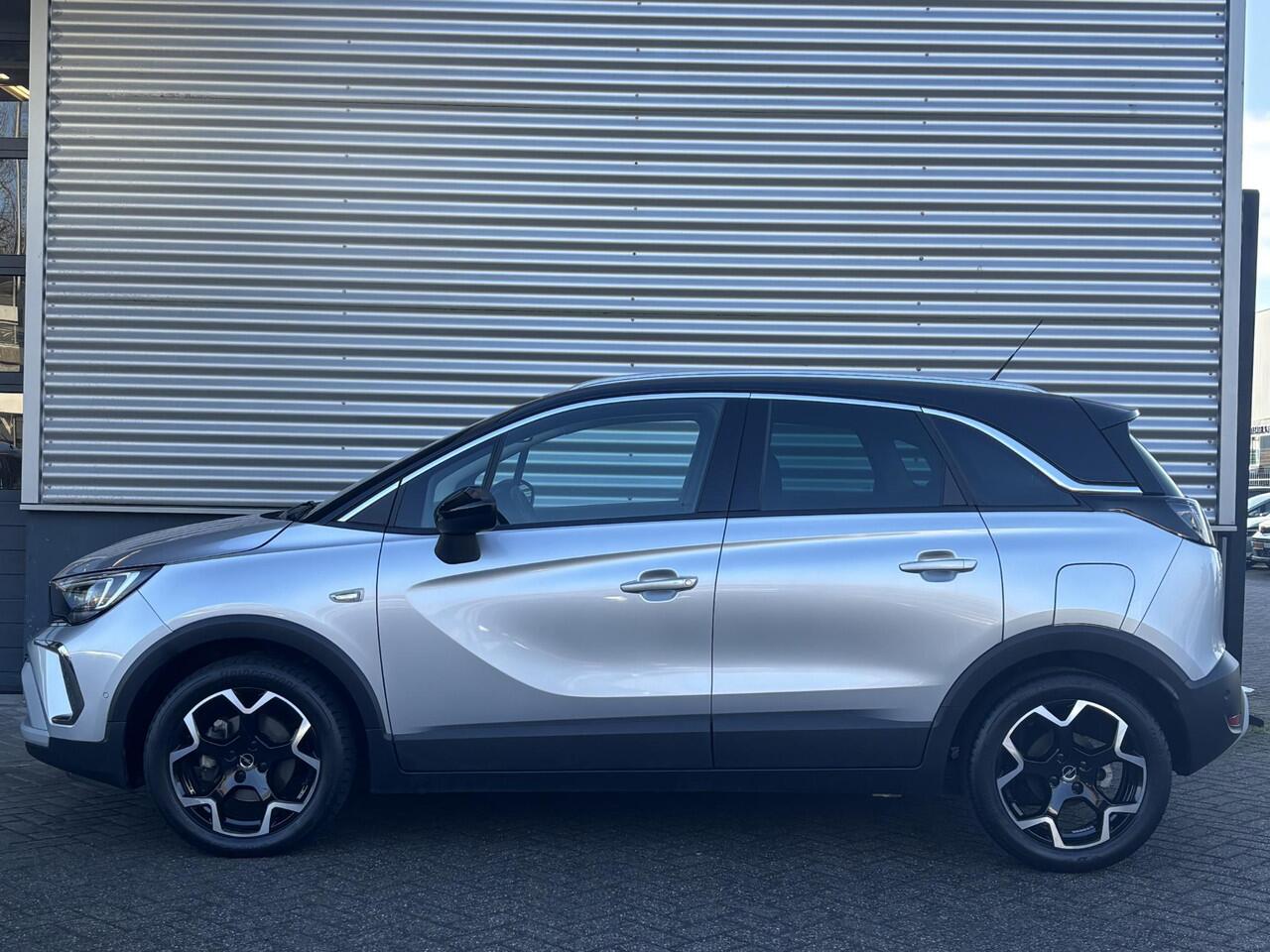 Opel Crossland Ultimate 1.2 Turbo 110pk | 180° CAMERA+SENSOREN | ALCANTARA/LEDER | AGR-STOELEN | NAVI | DAB+ | ISOFIX | FULL LED | LAGE KM | TWO-TONE | KEYLESS |