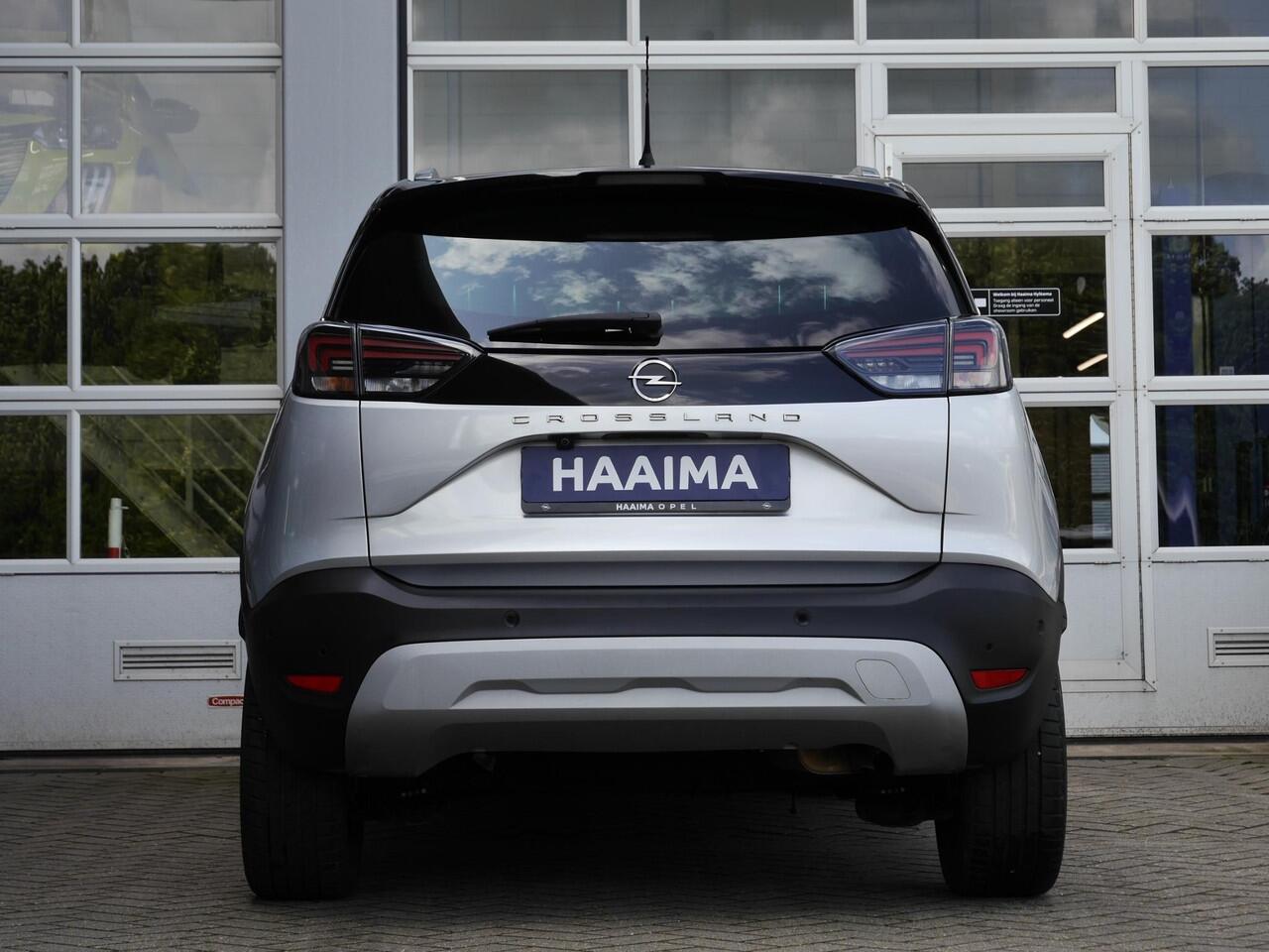 Opel Crossland 1.2 Turbo Ultimate Level 4 | Navigatie | Climate & Cruise Control | Achteruitrijcamera | Parkeersensoren | LMV | Beide stoelen in hoogte te verstellen | Led verlichting