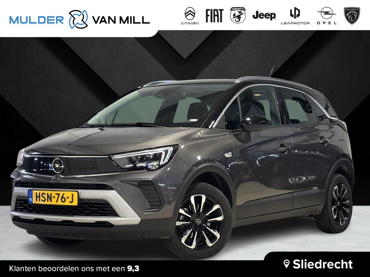 Opel Crossland Elegance 1.2 Turbo 110pk | PANODAK | 180° CAMERA | NAVI PRO | DODEHOEKBEW. | ISOFIX | PARKEERSENSOREN | FULL LED | HOGE INSTAP |