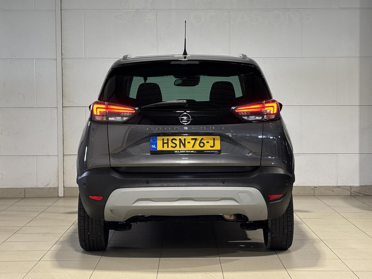 Opel Crossland Elegance 1.2 Turbo 110pk | PANODAK | 180° CAMERA | NAVI PRO | DODEHOEKBEW. | ISOFIX | PARKEERSENSOREN | FULL LED | HOGE INSTAP |