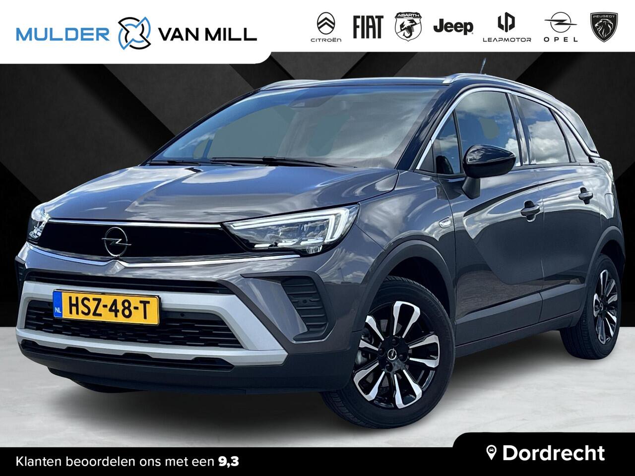 Opel Crossland Elegance 1.2 Turbo 110pk | PANODAK | 180° CAMERA | NAVI PRO | DODEHOEKBEW. | ISOFIX | PARKEERSENSOREN | FULL LED | HOGE INSTAP |