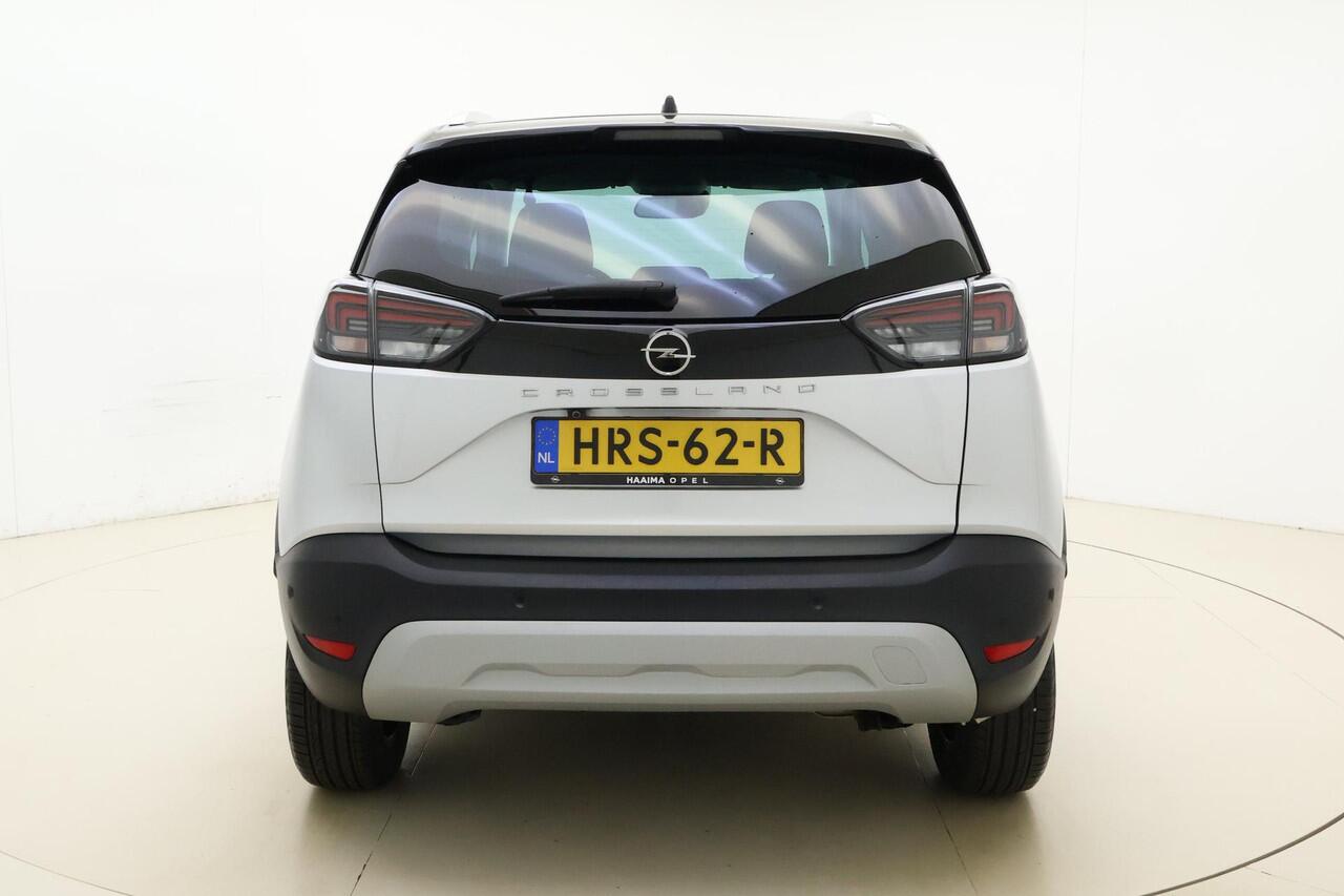 Opel Crossland 1.2 Turbo Elegance 110 PK| Navigatie | Panoramadak | Camera | Climate control | Zwart dak | Extra getint glas | Lichtmetalen velgen