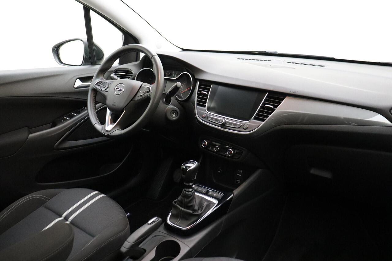 Opel Crossland 1.2 Turbo Elegance 110 PK| Navigatie | Panoramadak | Camera | Climate control | Zwart dak | Extra getint glas | Lichtmetalen velgen