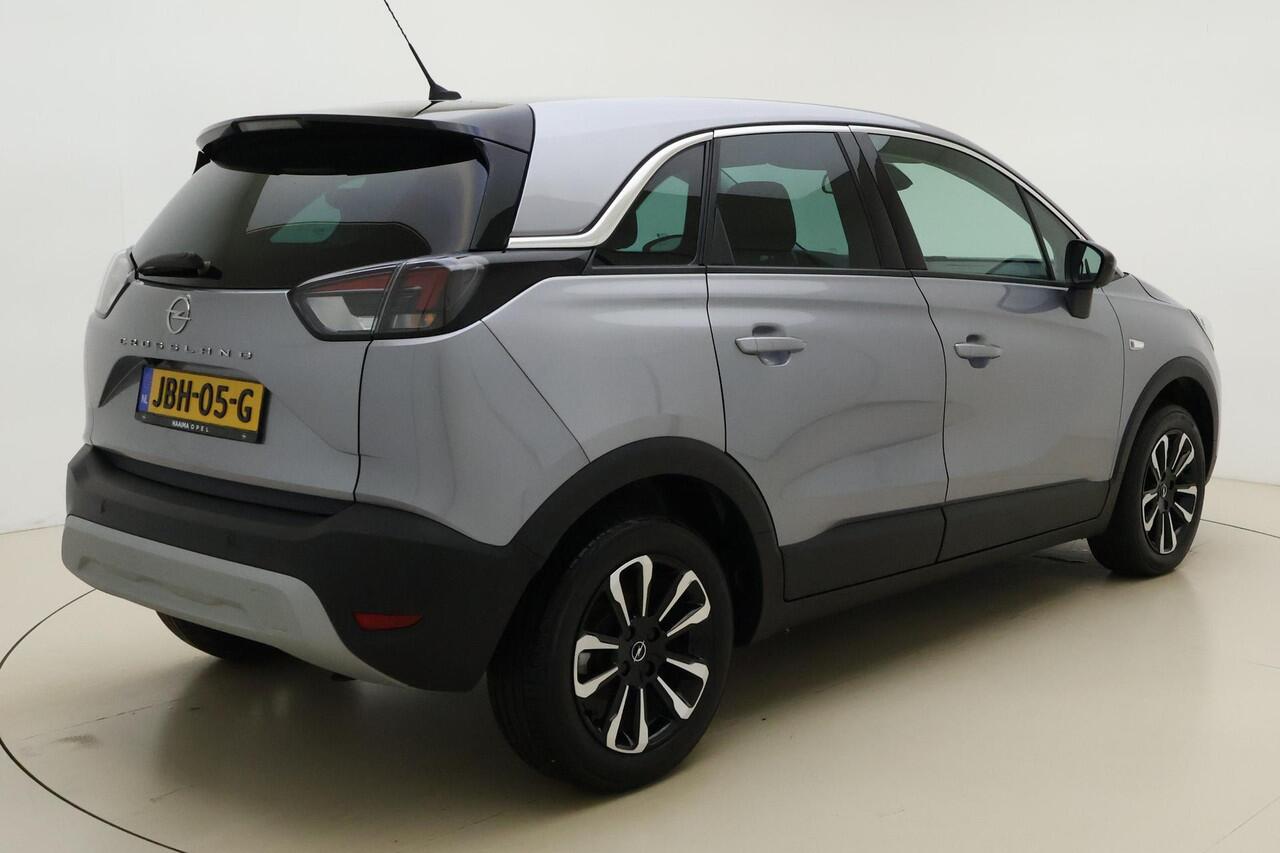 Opel Crossland 1.2 Turbo Elegance 130 PK Automaat | Navigatie | Climate control | Camera | Extra getint glas | Parkeersensoren | DAB Radio | Lichtmetalen velgen | Cruise control