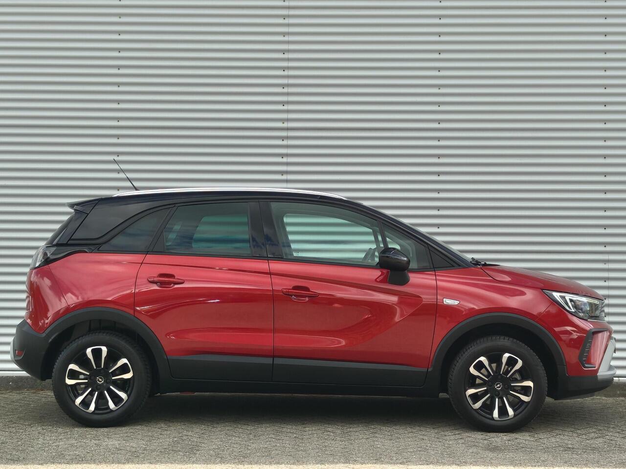 Opel Crossland Elegance 1.2 Turbo 130pk EAT6 | PANODAK | ALL SEASON BANDEN | NAVI | CLIMA | ISOFIX | FULL LED | APPLE CARPLAY / ANDROID AUTO | LM-VELGEN