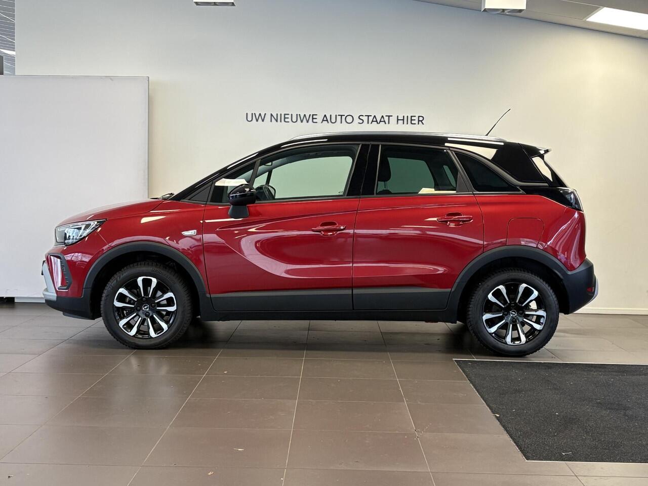 Opel Crossland Elegance 1.2 Turbo 130pk EAT6 | PANODAK | ALL SEASON BANDEN | NAVI | CLIMA | ISOFIX | FULL LED | APPLE CARPLAY / ANDROID AUTO | LM-VELGEN |