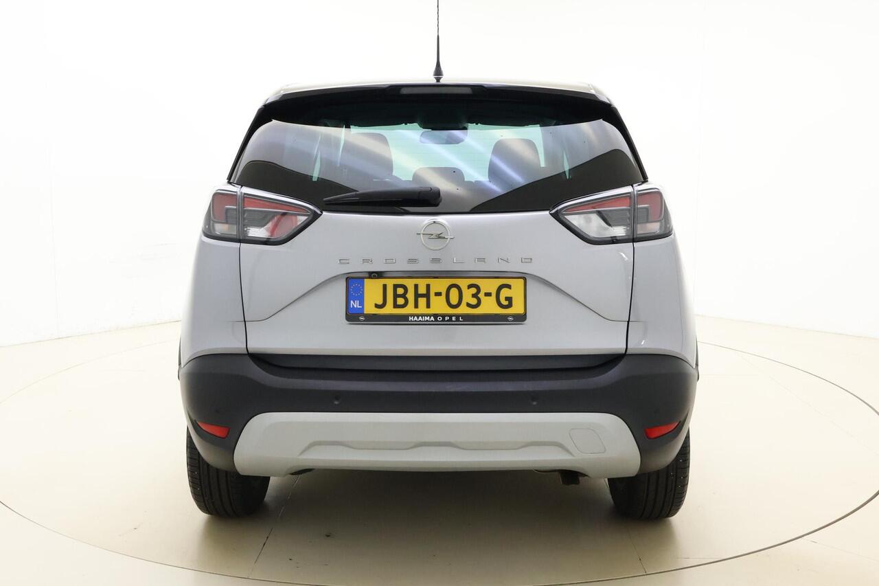 Opel Crossland 1.2 Turbo 130pk Elegance | Automaat | Navigatie | Climate Control | Camera | Cruise Control | AGR stoel | Extra getint glas | Parkeersensoren | Hoge instap