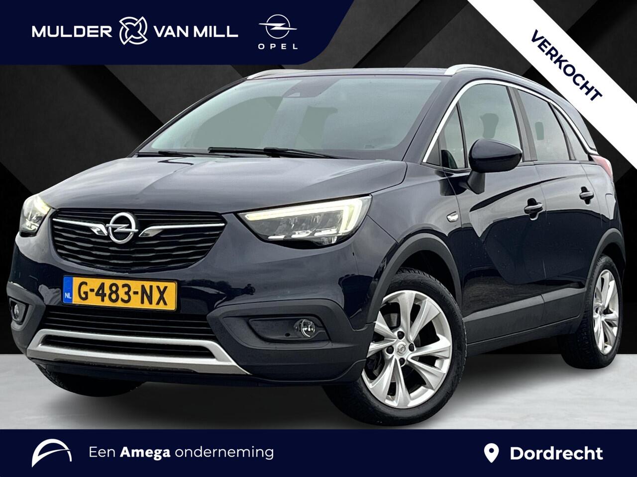 Opel Crossland X Ultimate 1.2 Turbo 130pk | AGR-STOELEN | PANODAK | TREKHAAK | WINTERPACK | VOORRUITVERWARMING | KEYLESS | ANDROID AUTO / APPLE CARPLAY | ISOFIX |