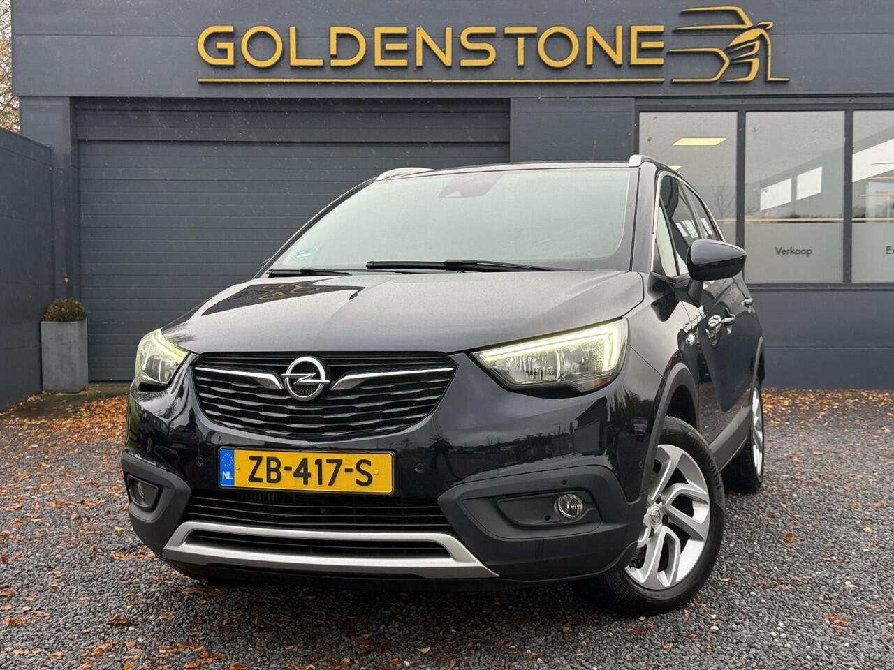Opel Crossland X 1.2 Turbo Innovation 1e Eigenaar,110pk,Clima,Cruise,Carplay,Camera,PDC V+A,Navi,Elek ramen,D-riem v.v. in 2024,N.A.P,6 Bak,APK tot 04-2027