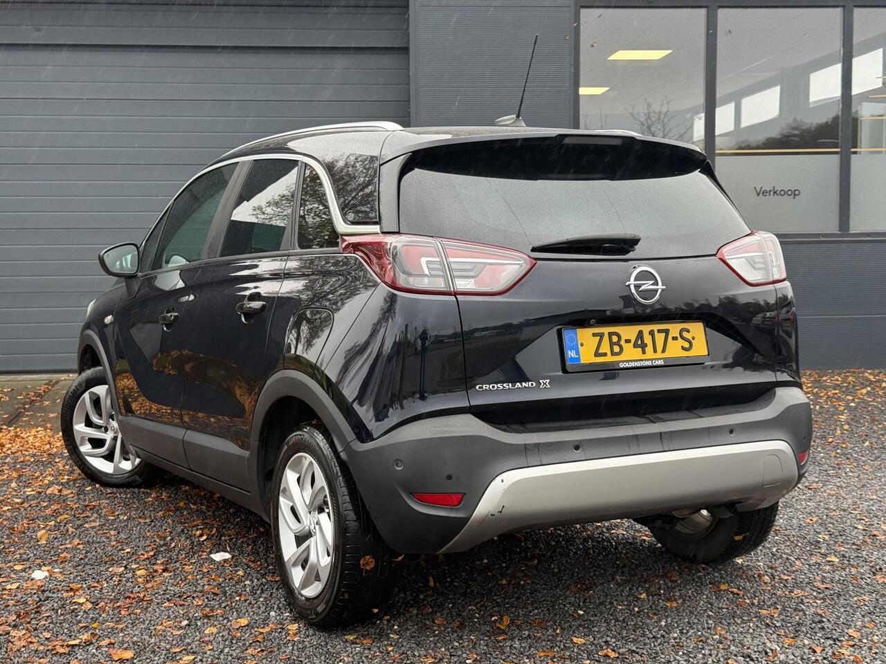 Opel Crossland X 1.2 Turbo Innovation 1e Eigenaar,110pk,Clima,Cruise,Carplay,Camera,PDC V+A,Navi,Elek ramen,D-riem v.v. in 2024,N.A.P,6 Bak,APK tot 04-2027