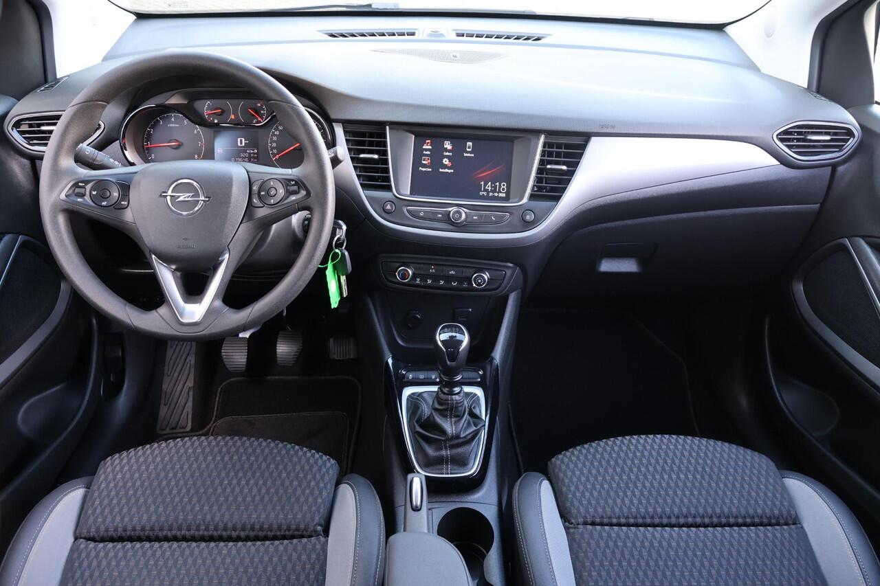 Opel Crossland X 1.2 Turbo Edition 1e Eigenaar | Dealer Onderh | NL-Auto | BTW | Airco | Carplay | Start/Stop | Cruise | Hill-Hold | Led | Multi Media