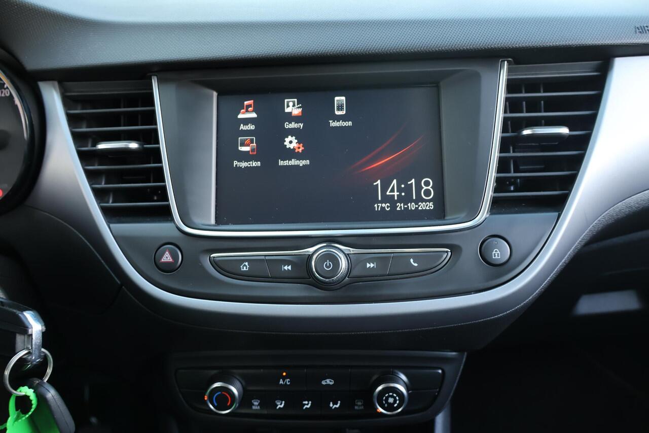 Opel Crossland X 1.2 Turbo Edition 1e Eigenaar | Dealer Onderh | NL-Auto | BTW | Airco | Carplay | Start/Stop | Cruise | Hill-Hold | Led | Multi Media
