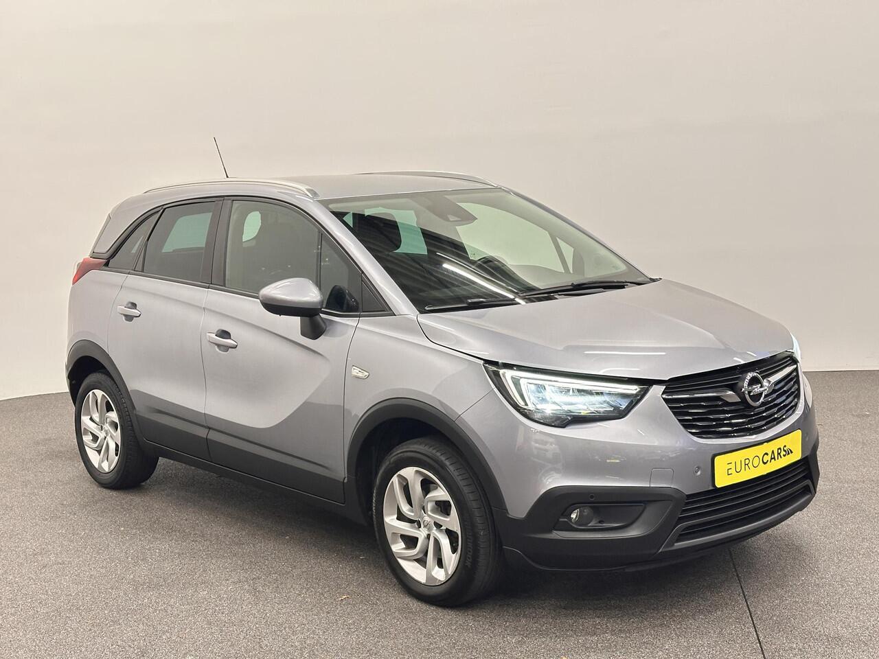 Opel Crossland X 1.2 Turbo Innovation Automaat Trekhaak Navigatie Apple Carplay/Android Auto Camera Parkeersensoren Cruise Control Stoel-en stuurverwarming Climate Control Lichtmetalen velgen Getinte ramen