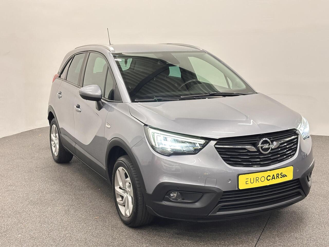 Opel Crossland X 1.2 Turbo Innovation Automaat Trekhaak Navigatie Apple Carplay/Android Auto Camera Parkeersensoren Cruise Control Stoel-en stuurverwarming Climate Control Lichtmetalen velgen Getinte ramen