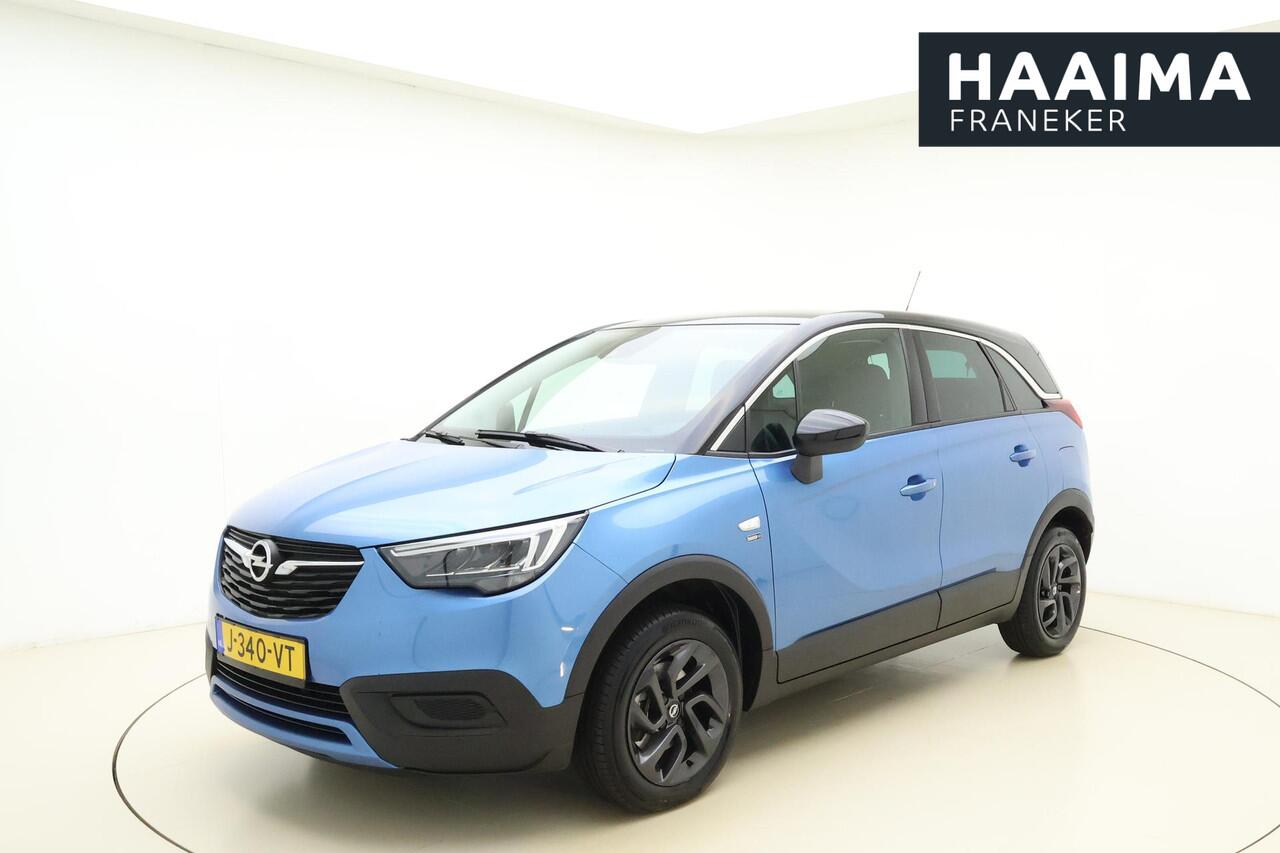 Opel Crossland X 1.2 Turbo Edition 2020 110pk | Airco | Cruise Control | Lichtmetalen Velgen | Apple Carplay - Android Auto | Zwart Dak