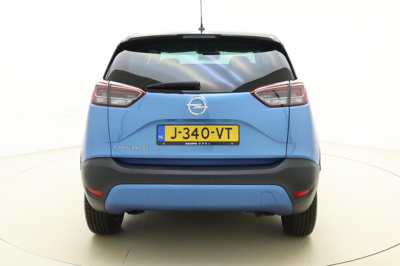 Opel Crossland X 1.2 Turbo Edition 2020 110pk | Airco | Cruise Control | Lichtmetalen Velgen | Apple Carplay - Android Auto | Zwart Dak