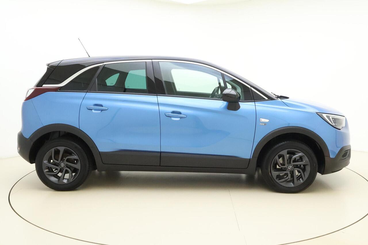 Opel Crossland X 1.2 Turbo Edition 2020 110pk | Airco | Cruise Control | Lichtmetalen Velgen | Apple Carplay - Android Auto | Zwart Dak