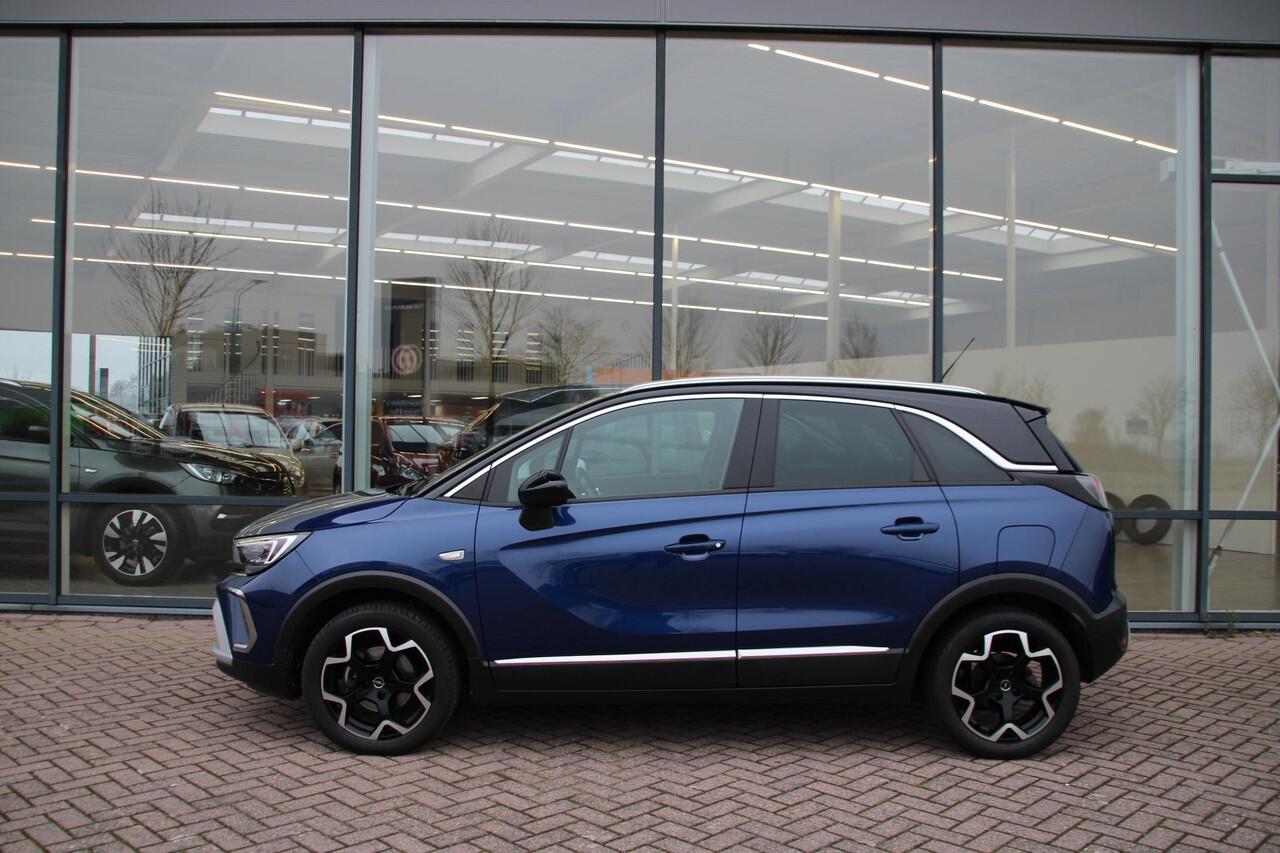 Opel Crossland X 1.2 Turbo 130pk Ultimate Automaat Leer Airco Navi Camera Carplay Uniek!