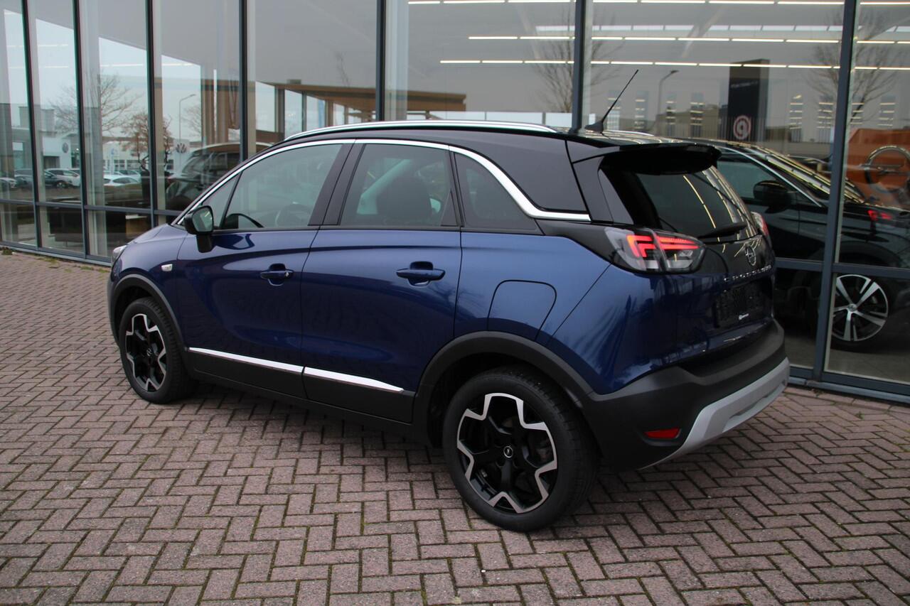 Opel Crossland X 1.2 Turbo 130pk Ultimate Automaat Leer Airco Navi Camera Carplay Uniek!