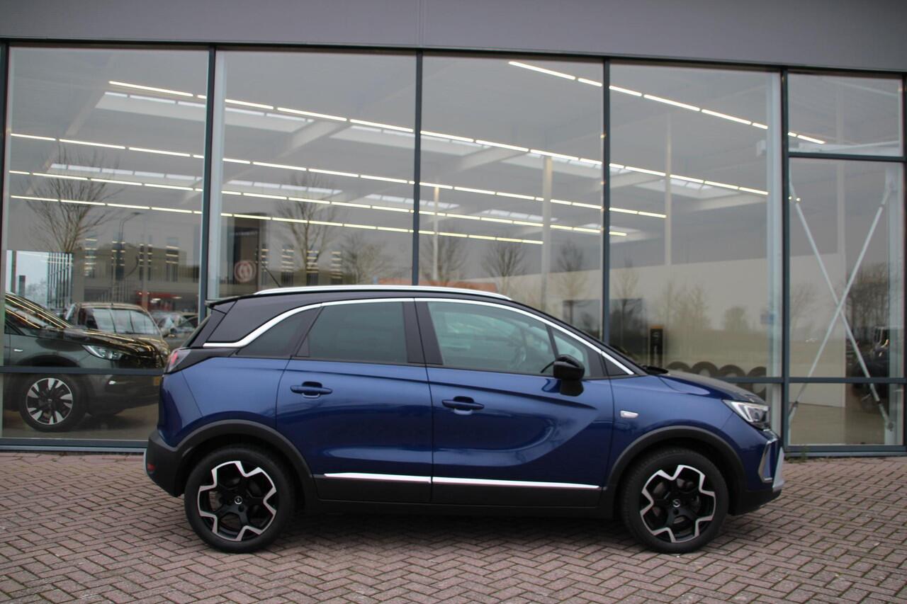 Opel Crossland X 1.2 Turbo 130pk Ultimate Automaat Leer Airco Navi Camera Carplay Uniek!