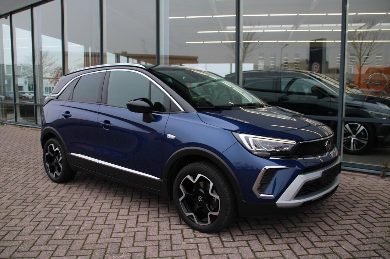 Opel Crossland X 1.2 Turbo 130pk Ultimate Automaat Leer Airco Navi Camera Carplay Uniek!