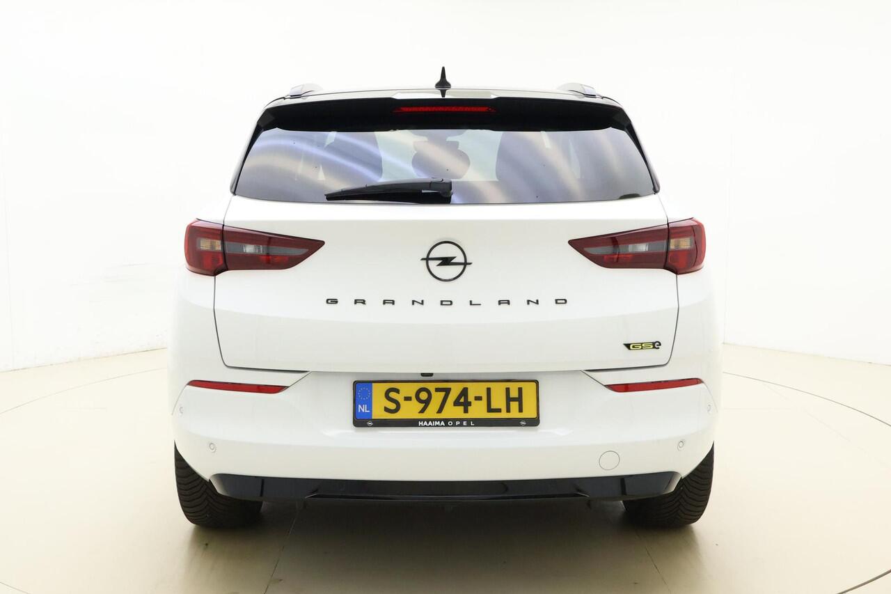 Opel Grandland 1.6 Turbo Plug-In Hybrid 300 pk 4x4 GSe | Adaptive Cruise Control | 360° Camera | Stoelverwarming | Elektrische achterklep | Night Vision | Camera | 19'' LM Velgen