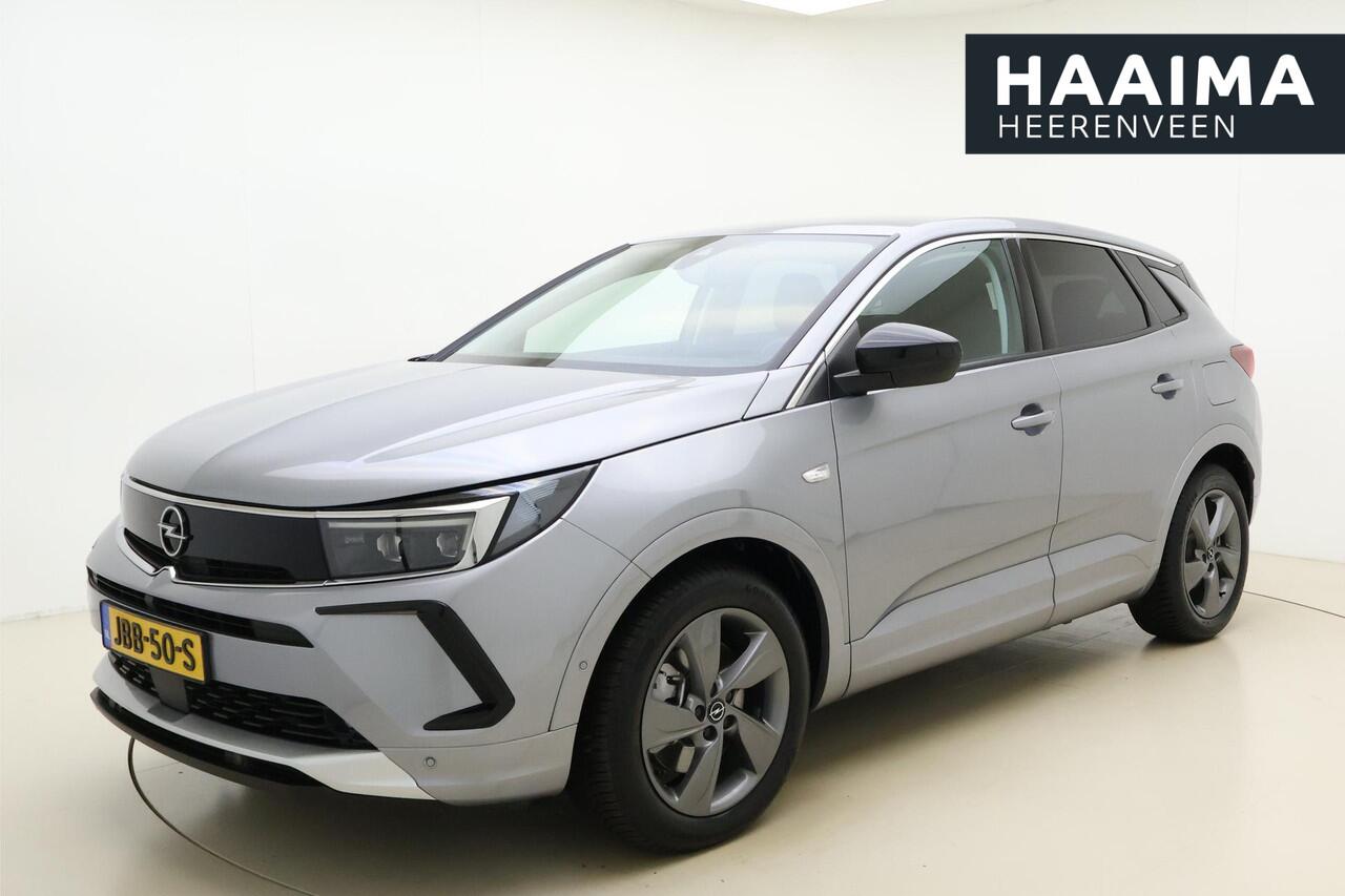 Opel Grandland 1.6 Turbo 225pk Automaat Plug-In Hybrid GS Automaat | Navigatie | Lederen bekleding | Stoelverwarming & ventilatie | Camera | Keyless | Lichtmetalen velgen