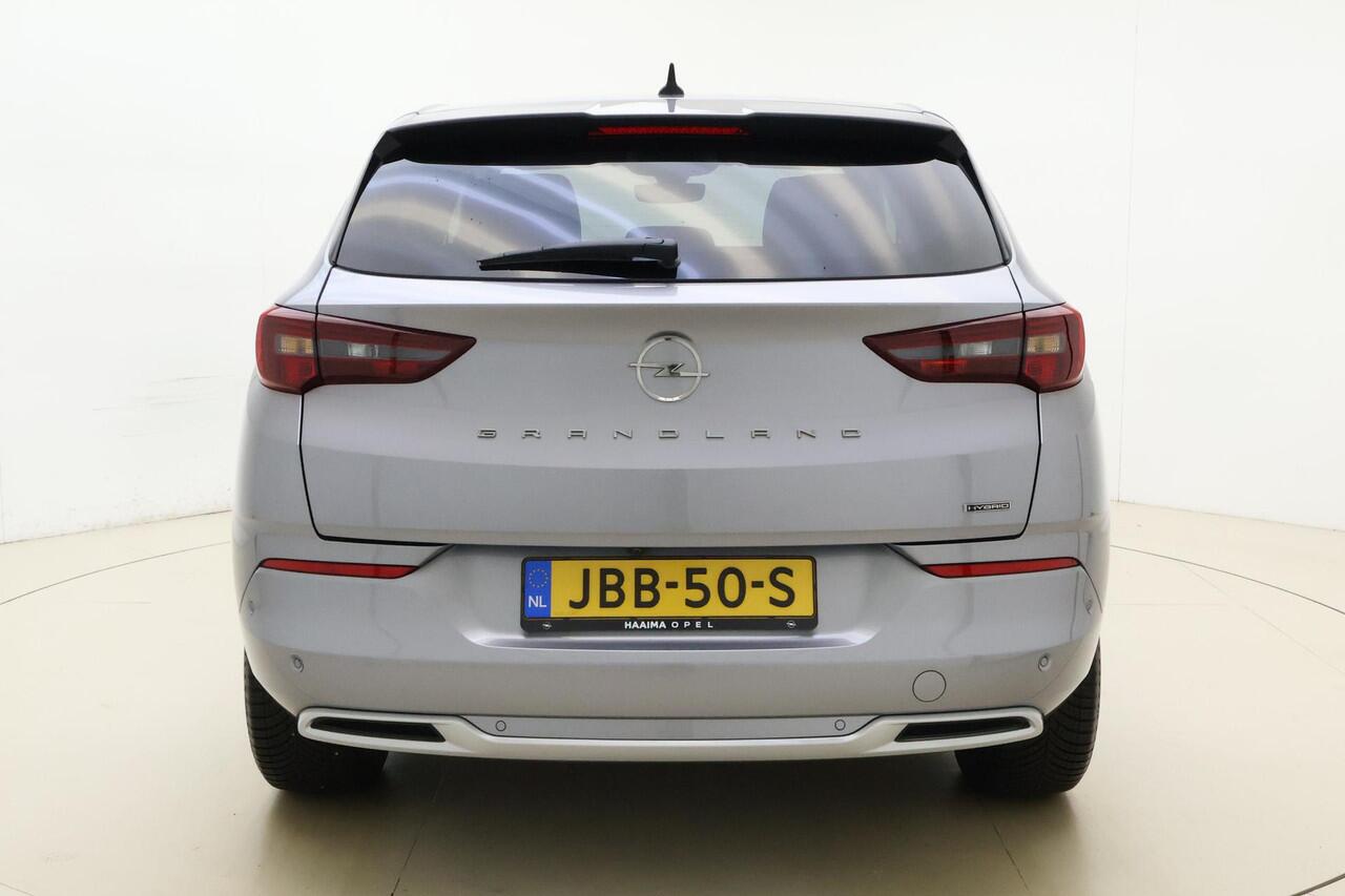 Opel Grandland 1.6 Turbo 225pk Automaat Plug-In Hybrid GS | Navigatie | Lederen bekleding | Stoelverwarming & ventilatie | Adapt. Cruise control | Camera | Keyless | Lichtmetalen velgen