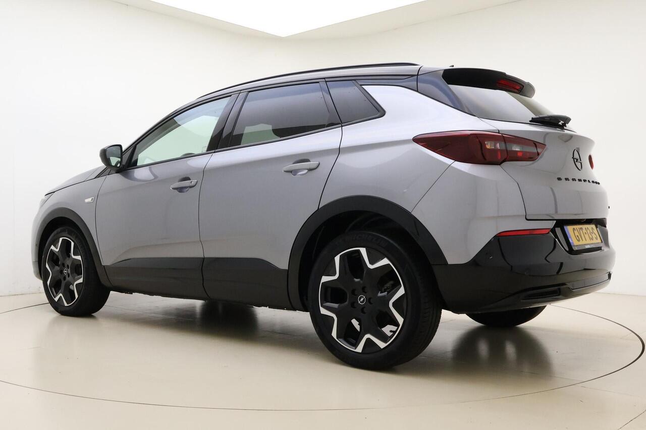 Opel Grandland 1.2 Turbo 145pk Automaat Hybrid GS | Alcantara | Navigatie | Elektrische achterklep | Matrix LED verlichting | Stoel- en stuurverwarming | Zwart dak