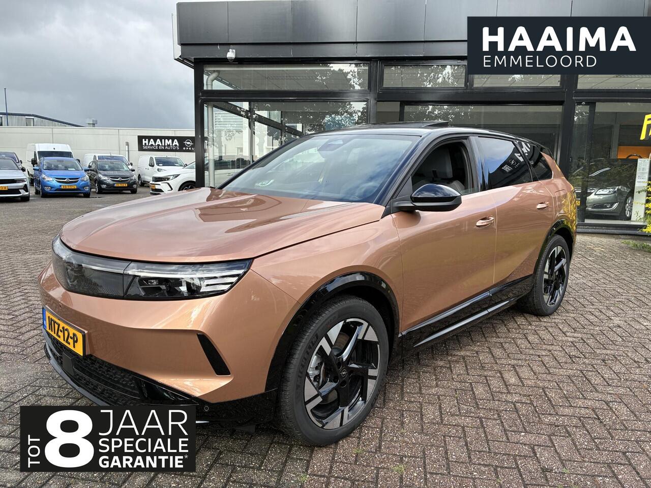 Opel Grandland Electric GS 73 kWh | Nieuw | 8 Jaar garantie | Elektrisch glazen panorama-dak | 20" LM-Velgen | Full-Options