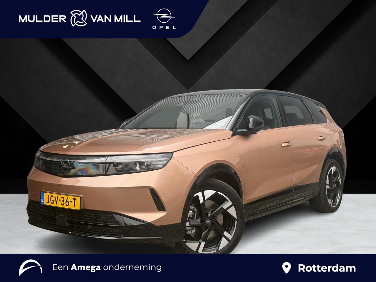 Opel Grandland Electric GS 73kWh 210pk | FOCAL | 360° CAMERA | NAVIGATIE | ELEKT. ACHTERKLEP | AGR STOELEN |