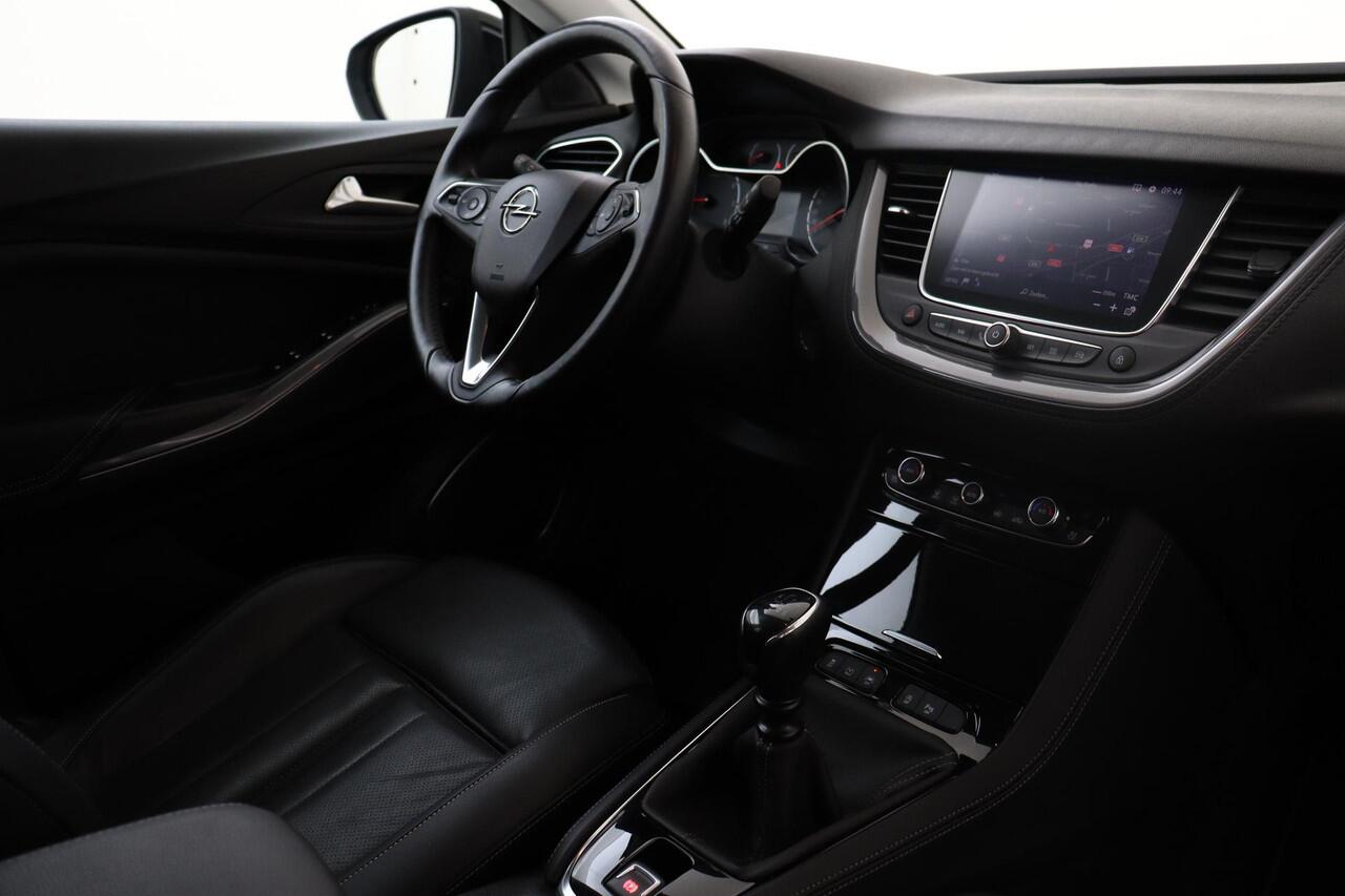 Opel Grandland X 1.2 TURBO INNOVATION -GEVENT.LEDER|360°CAM|KEYLESS|BLIS|DAKRAILS|VERW.VOORRUIT