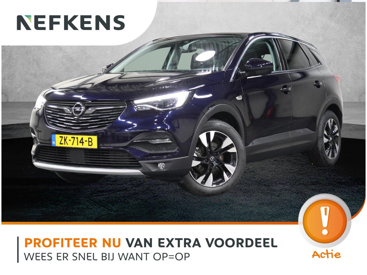 Opel Grandland X 130pk Innovation | 1ste eigenaar | Panoramadak | Camera | LED Koplampen | Elektrische Achterklep | Dodehoekdetectie | Keyless | Navigatie | Climate | 18" Lichtmetalen Velgen | Apple Carplay/Android Auto |