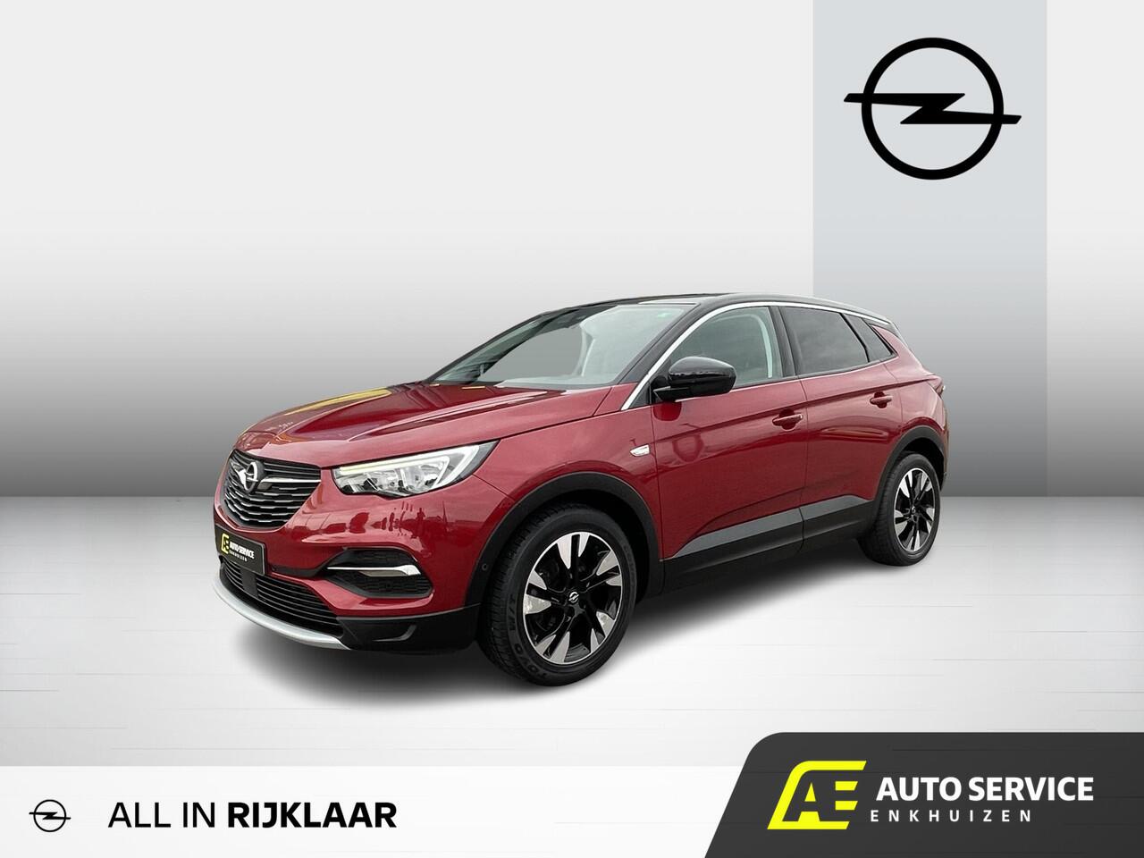 Opel Grandland X 1.2 Turbo Business Executive Dealer ond. incl. Service en 6m garantie | NW 18"LMV | Distr. v.v. | PANDO DAK | LED | Carplay | LMV | Cruise | AGR