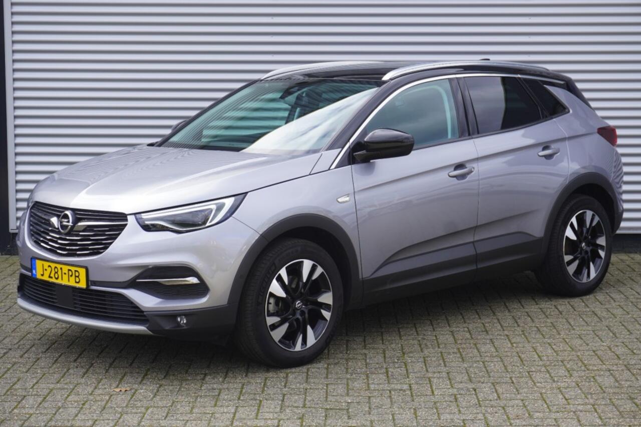 Opel Grandland X 1.2 Turbo Ultimate Automaat / Camera / Leer / LED / Zwart dak