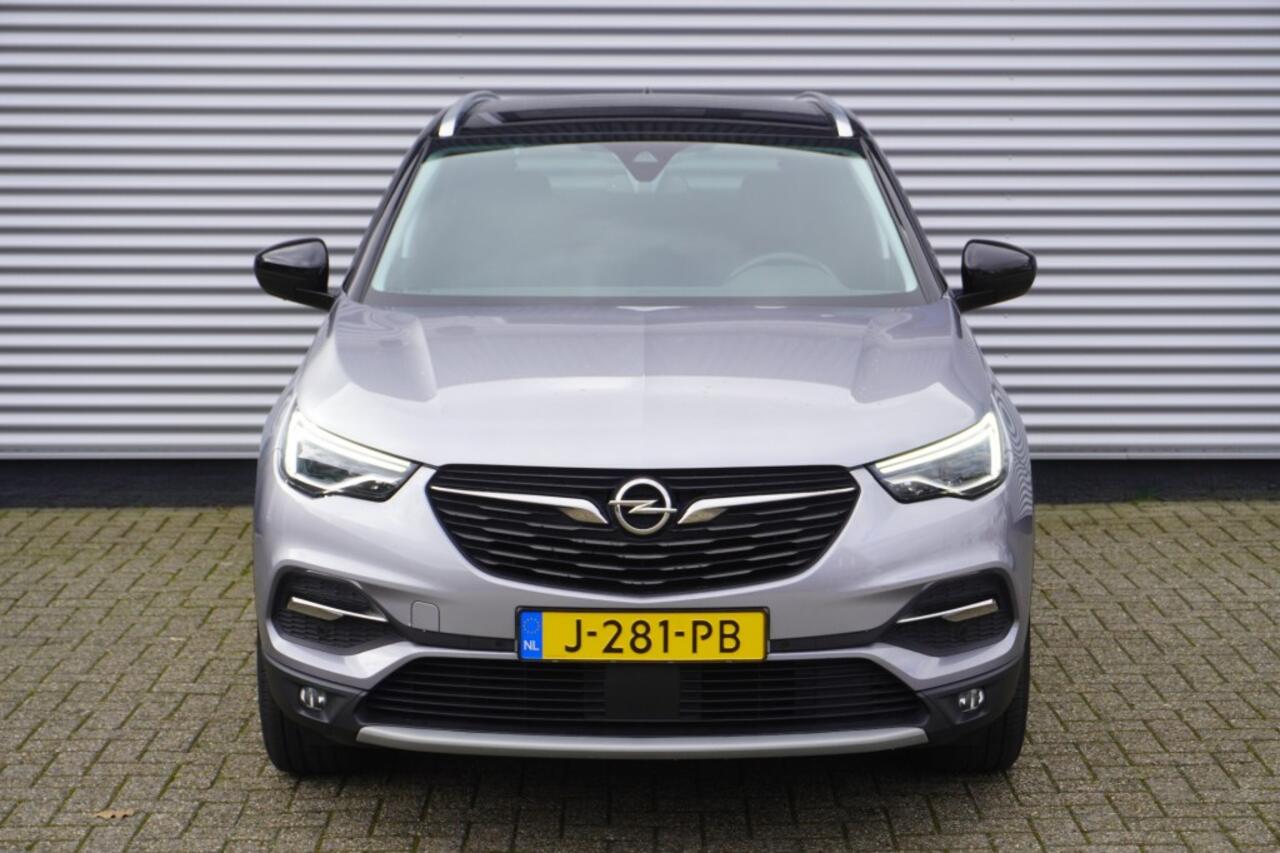 Opel Grandland X 1.2 Turbo Ultimate Automaat / Camera / Leer / LED / Zwart dak