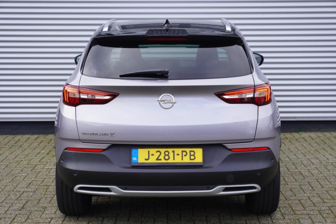 Opel Grandland X 1.2 Turbo Ultimate Automaat / Camera / Leer / LED / Zwart dak