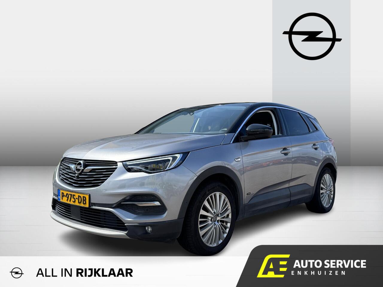 Opel Grandland X 1.6 Turbo Hybrid Innovation 225 pk Hybrid automaat | Afneembare trekhaak | Climate | Carplay | Camera | all season | 2x lader
